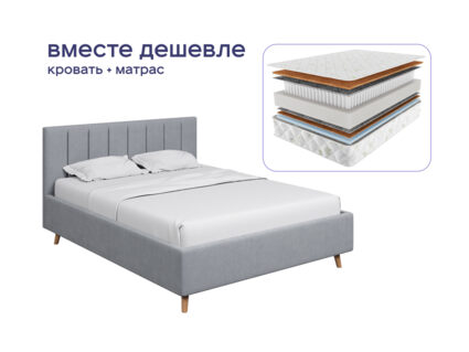 Кровать Димакс Амадора + матрас Мистер Слип Multi Line стронг 1472