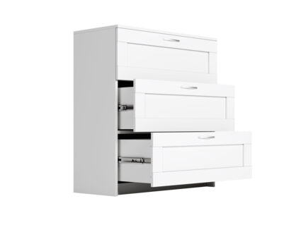 Комод Гуд Лакк Сириус 3 ящика белый 1532