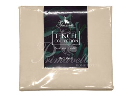 Простыня Primavelle из тенсель на резинке (экрю) 499
