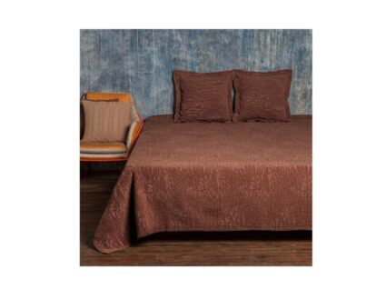 Покрывало Luxberry VELVET коричневая замша 1082