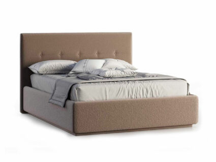 Кровать Nuvola Bianco Velutto 22 (с подъемным механизмом) 243
