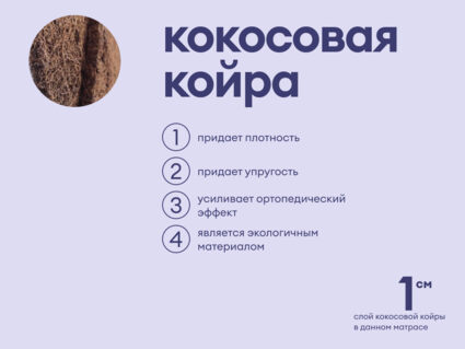 Матрас Базилик Фреш 20 кокос