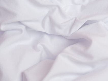 Простыня German Grass Jersey White Grass на резинке 448